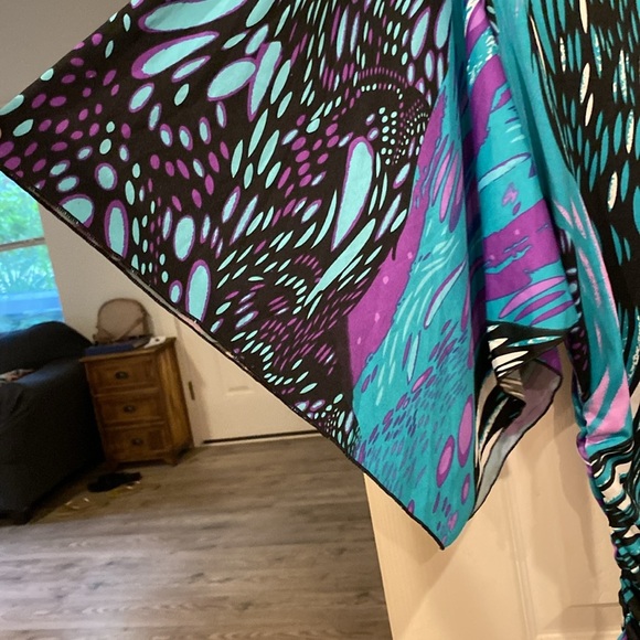 One-Shoulder Graphic Print Mini Dress from Marmalade, size L - Picture 2 of 10